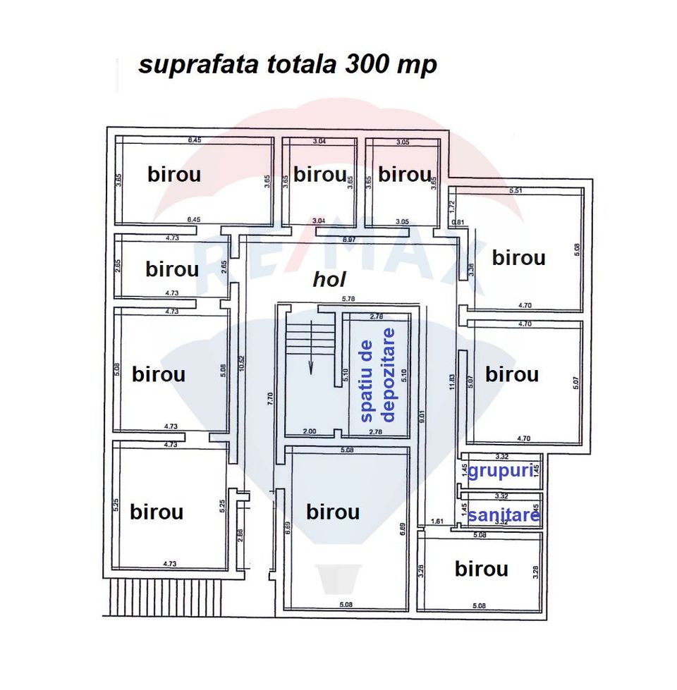 300sq.m Office Space for rent, Est area