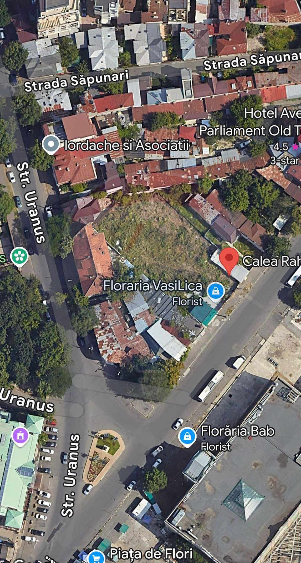 VANZARE Teren intravilan 1,388mp strada Uranus, Calea Rahovei