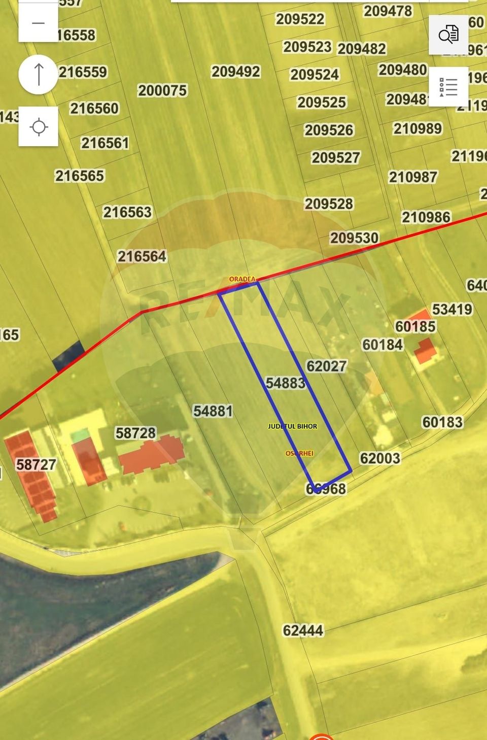 De vanzare teren 2374mp Cheriu langa Solay Events