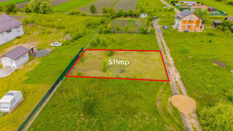 Teren 511mp Bod / Strada Uranus/ Intravilan