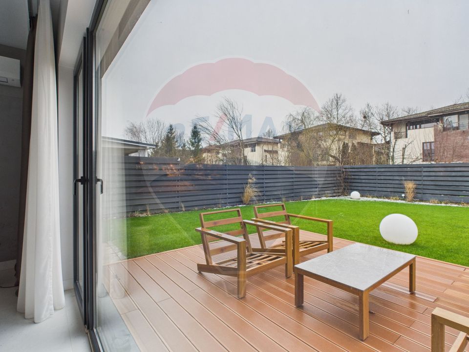 Vila mobilata si utilata complet in Corbeanca / ansamblu cu piscina