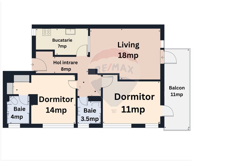 Apartament cu 3 camere superb in zona Politehnica / Crangasi