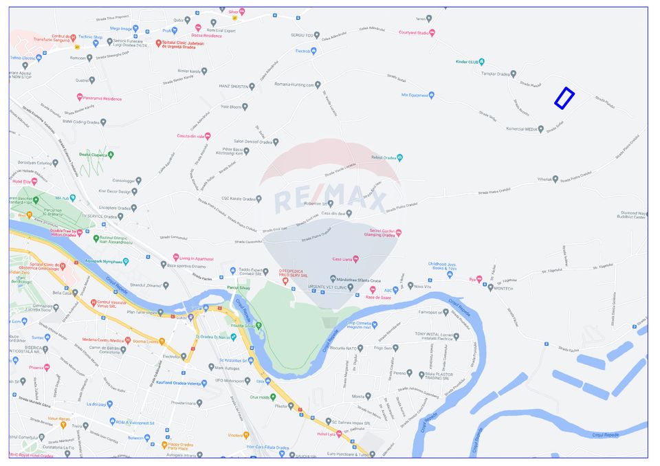 Land 5,511sqm Oradea / Strada Sofiei