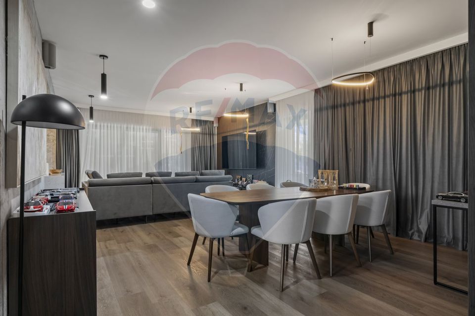 Vila individuala 4 camere 202 mp utili, Corbeanca, ansamblu cu piscina