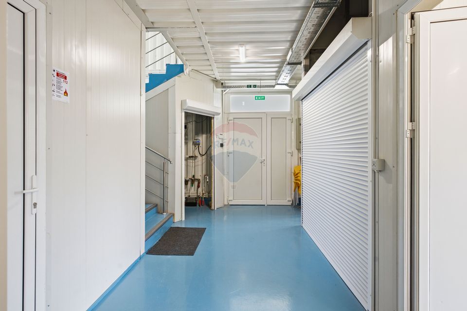 Hală Multifuncțională de Vânzare 600mp și Teren 924mp în Bucium - Iași