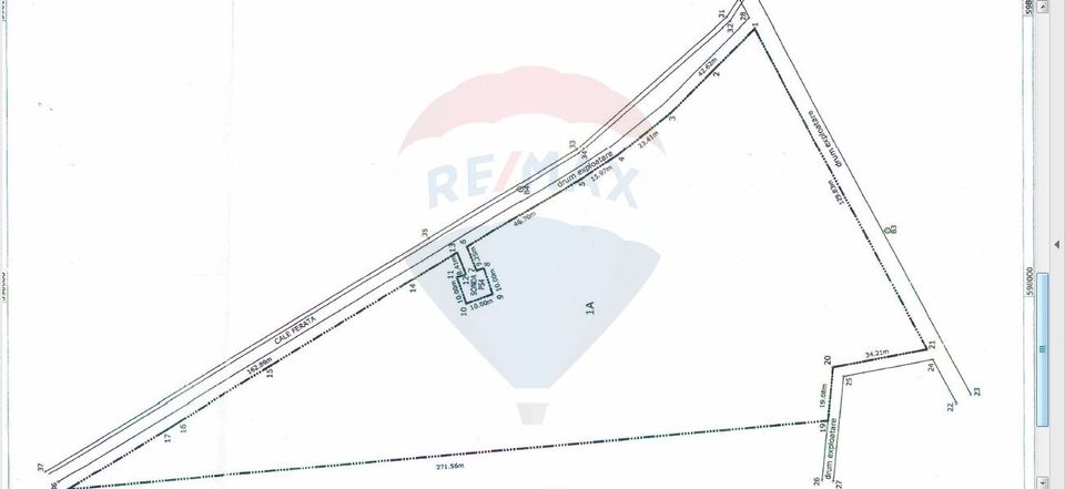 Teren 2Ha  Drumul Intre Tarlale - A2, pretabil hale + birou