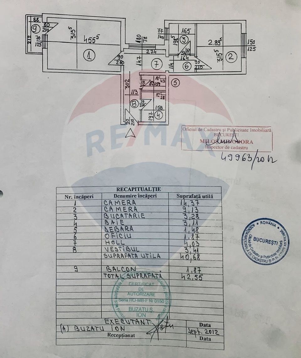 2 room Apartment for sale, Bucurestii Noi area