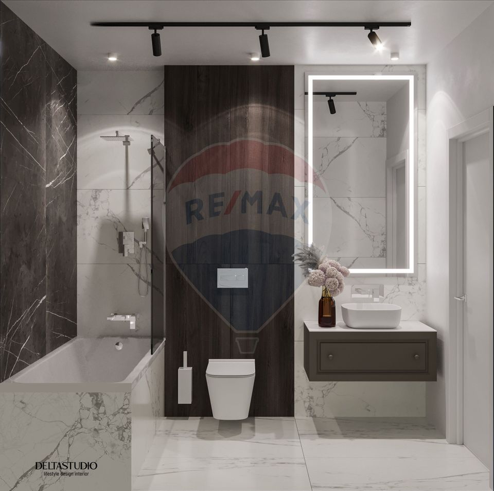 3 room Apartment for sale, Tractorul area