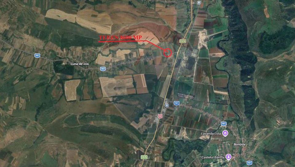 Teren cu potential industrial Luna de Jos, Dabaca