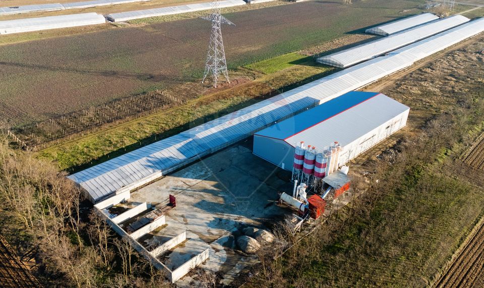 De Vanzare Afacere la cheie/Spatiu depozitare-Productie Tecuci-Matca