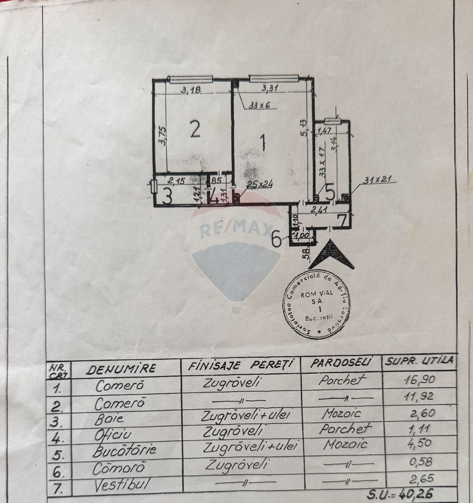 Apartament 2 camere langa Gara de Nord complet mobilat și utilat