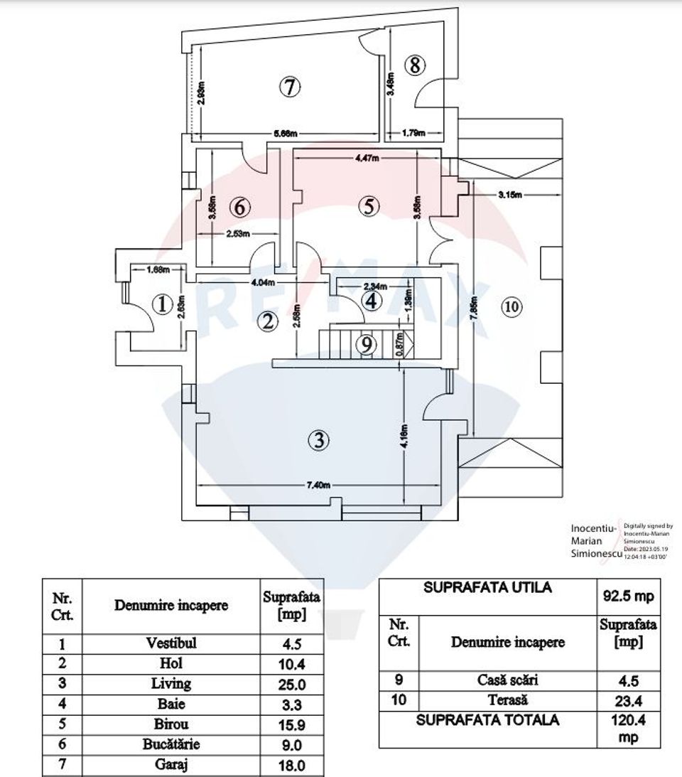 Casă / Vilă cu 5 camere de vânzare Balotesti