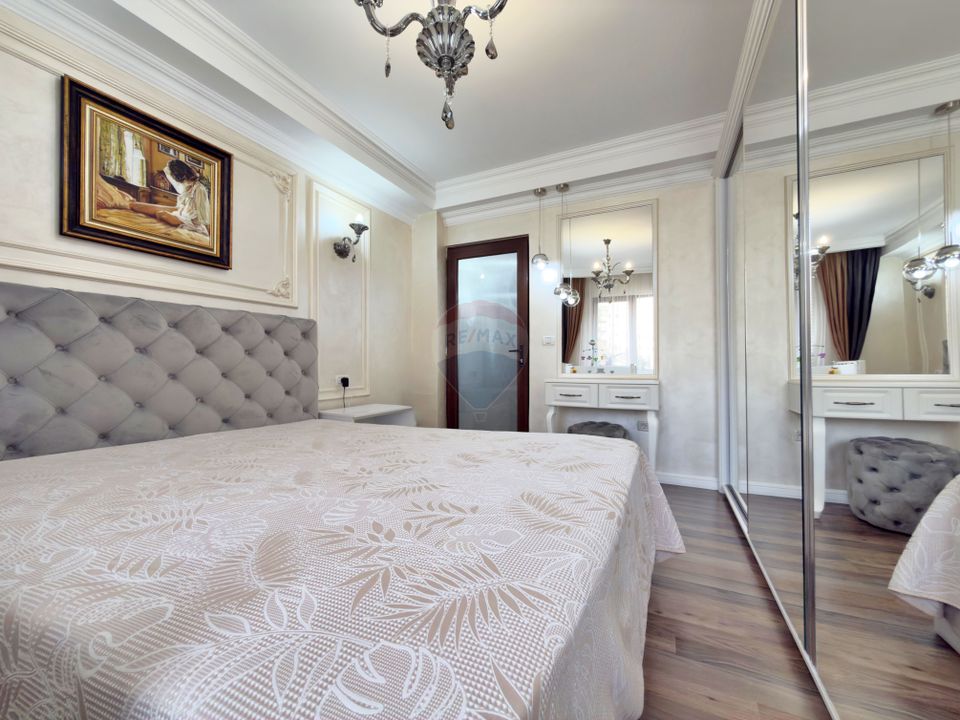 Apartament modern de vânzare, etaj 1, balcon închis, parcare privată