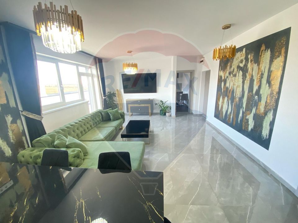 Penthouse luxos cu terasă impresionantă și priveliște panoramică