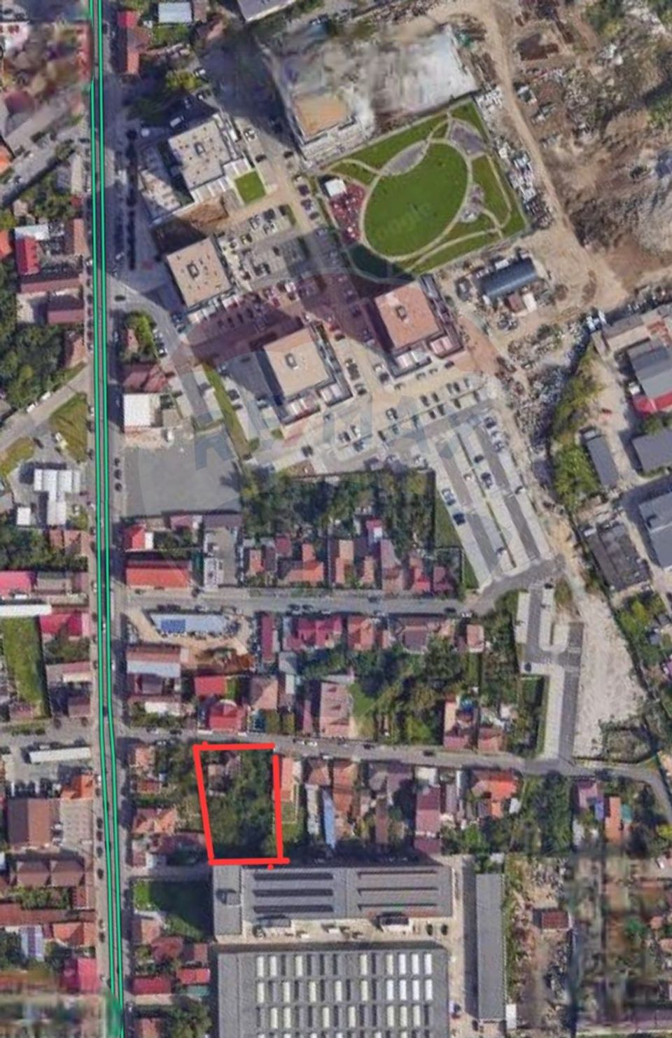 Oportunitate ptr dezvoltatori! 1561 mp teren intravilan cu 32 ml FS