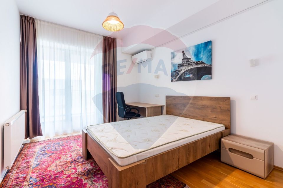 Apartament 3 camere de închiriat în Pipera, loc parcare, terasa 95mp