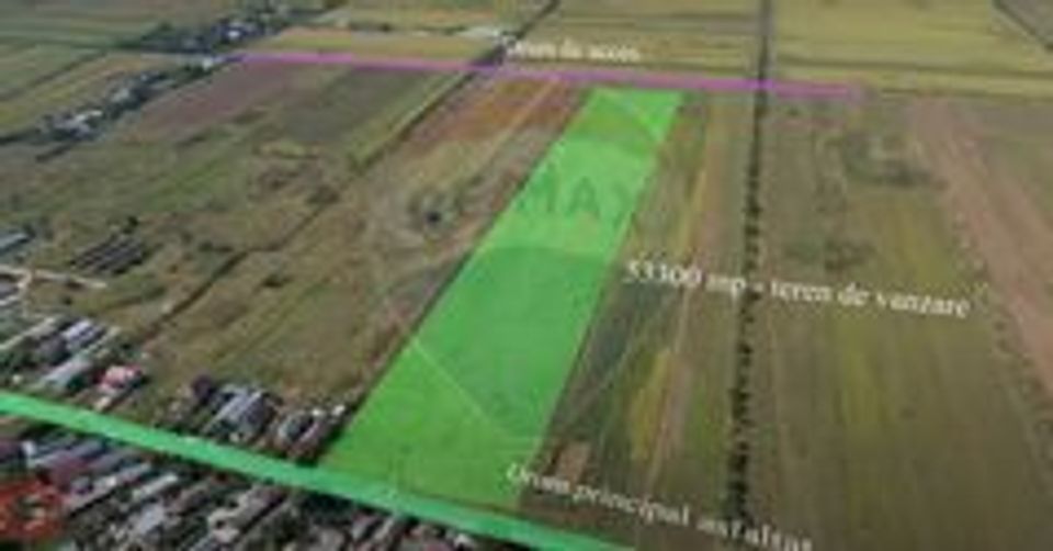 Land 53,295sqm Ciocanesti / Strada str. TUDOR DUMITRU