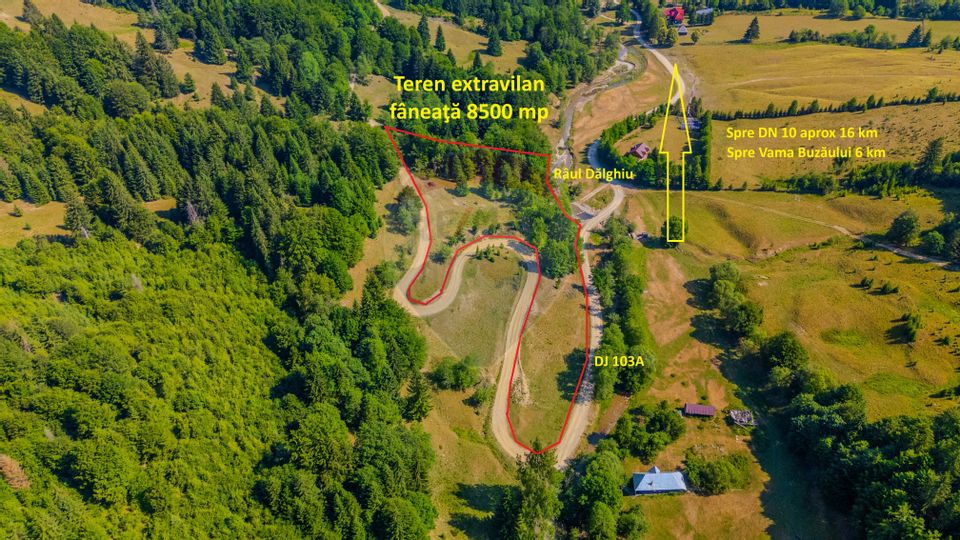 Land 8,500sqm Dalghiu / DJ 103A