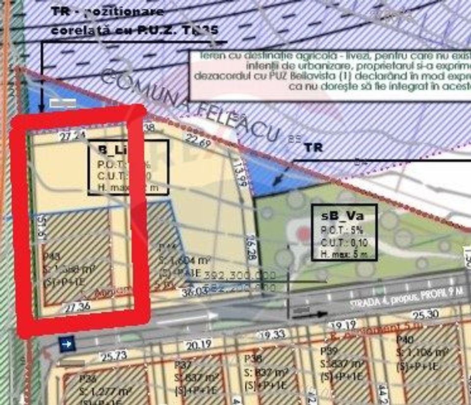 Land 2,100sqm Cluj-Napoca / Strada Dianei